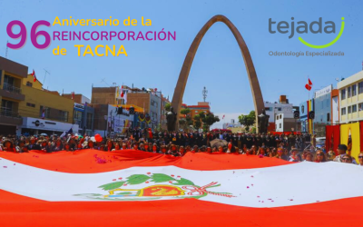 Clínica Tejada saluda a Tacna en el 96° Aniversario de su Reincorporación a la Heredad Nacional