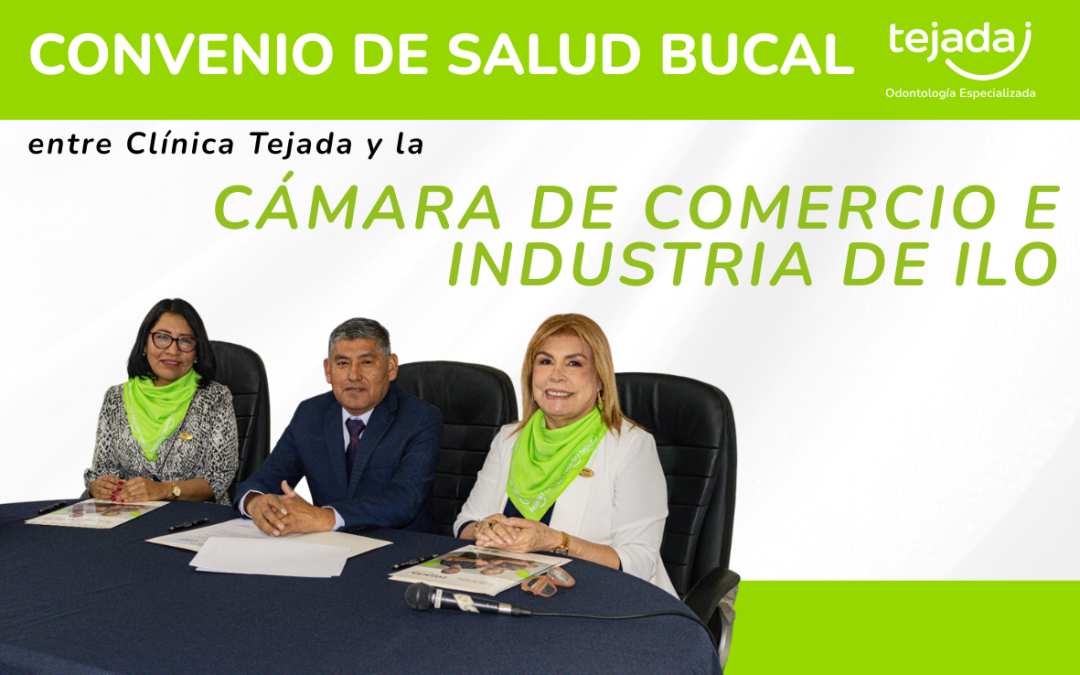 Cámara de Comercio e Industria de Ilo y Clínica Tejada firman convenio estratégico para fortalecer la salud bucal empresarial