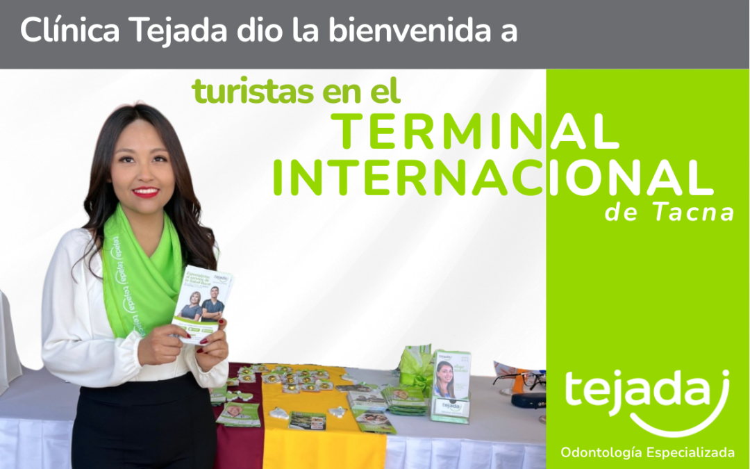 Clínica Tejada presente en la «Bienvenida a turistas internacionales» en el marco del 36° Aniversario del Terminal Terrestre Internacional Manuel A. Odría